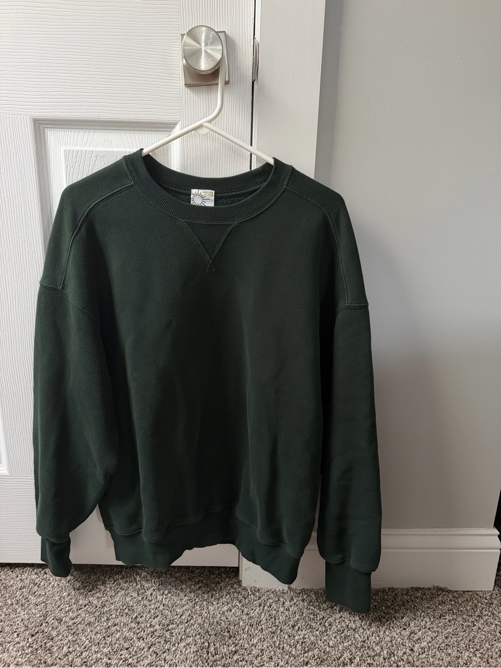 Dark Green Crewneck Sweatshirt